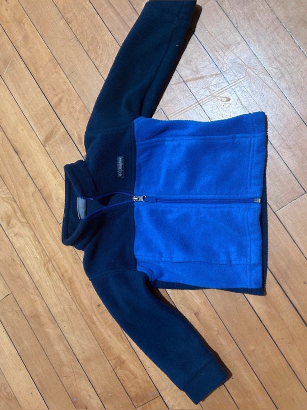 Columbia Navy and Royal Blue Kids Fleece Jacket